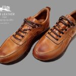 کفش کتونی چرم