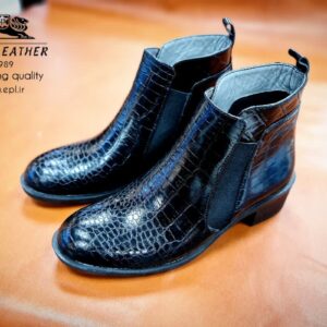 بوت چرم زنانه کروکو