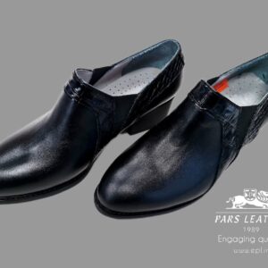 کفش چرم طرحدار